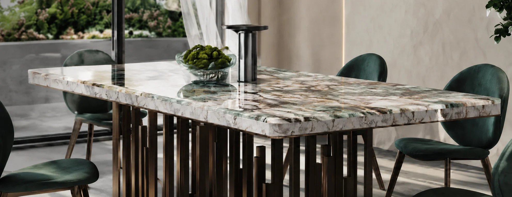 奢石家居系列石材，LUXURY STONE FURNITURE，杭州和盛石材大板选材