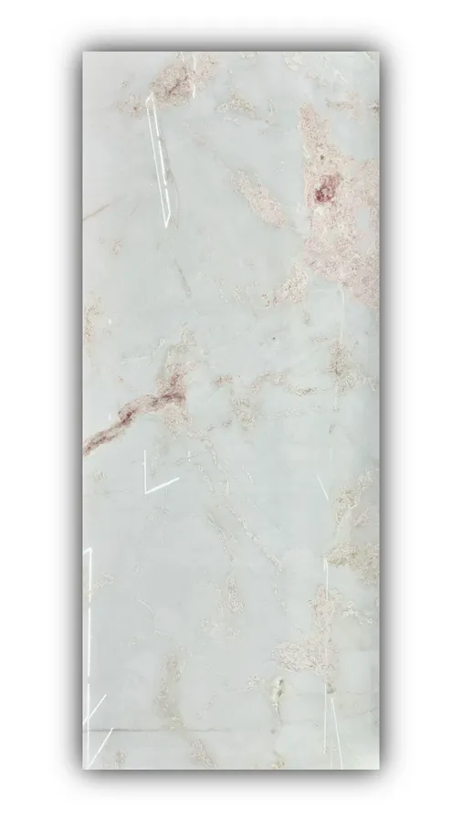 芬迪粉大板实拍，奢石，红粉色系，2700mm x 1130mm，码单号 302，杭州和盛石材在库天然石材