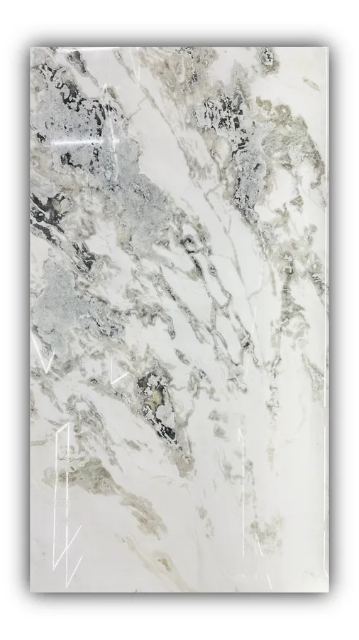 芬迪白大板实拍，奢石，白色系，3010mm x 1660mm，码单号 2602209，杭州和盛石材在库天然石材